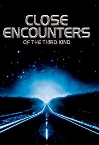 Watched Close Encouters of the 3rd Kind directed by Steven Spielberg at a drive in movie