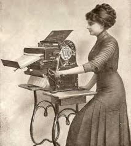 The first Fax Machine