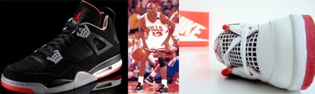 micheal jordan made they jordan 4s