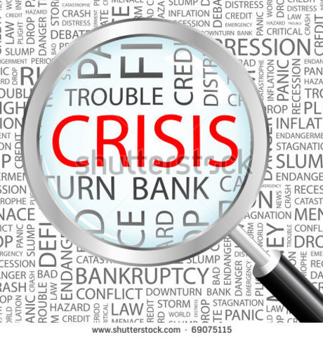 Crollo della borsa e grande recessione