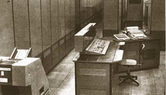 Завершение  одноадресной ламповой ЭЦВМ Урал-1