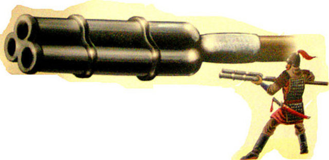 la polvora. (  Dinastía Song )