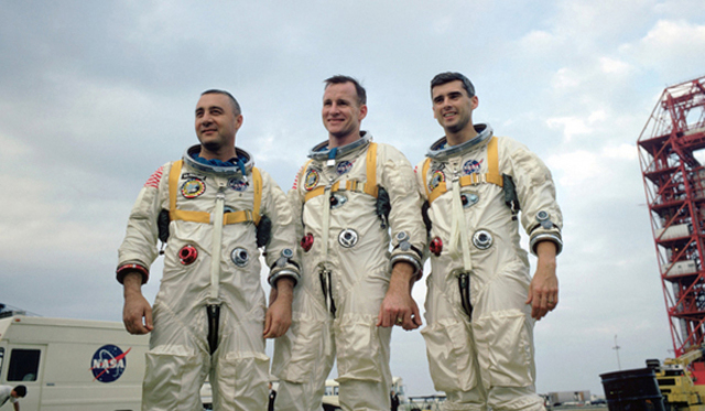 Apalo 1 astronauts dye in fine