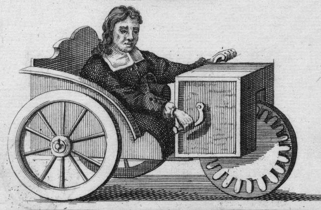 First Self-Propelled Wheelchair