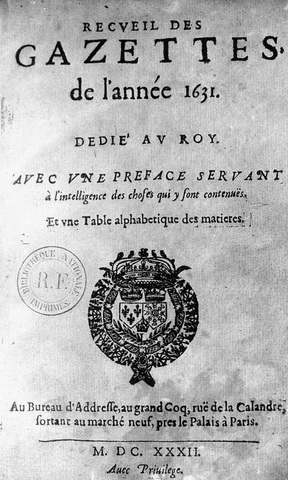 First News Sheets (Gazette)