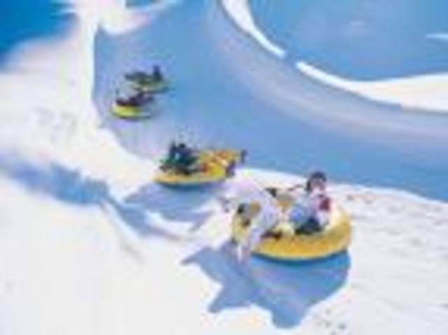 Snow Tubing at Massanutten