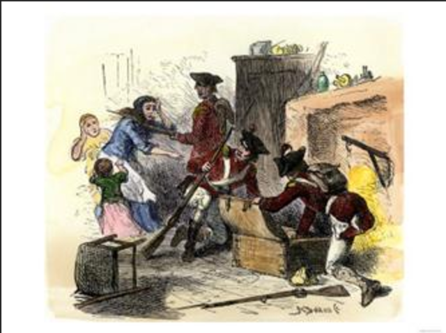 4.The Quarting Act of 1765