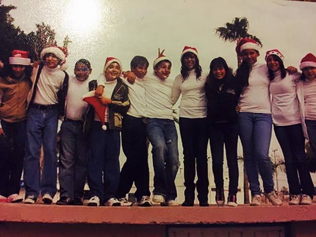 Festival navideño en 6to año de primaria