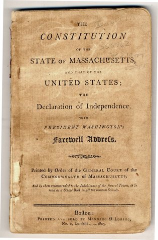 John Adams Drafts Massachusetts Constitution