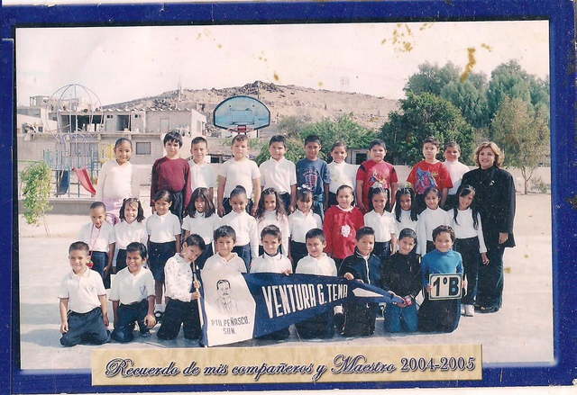 Con mis compañeros de primaria