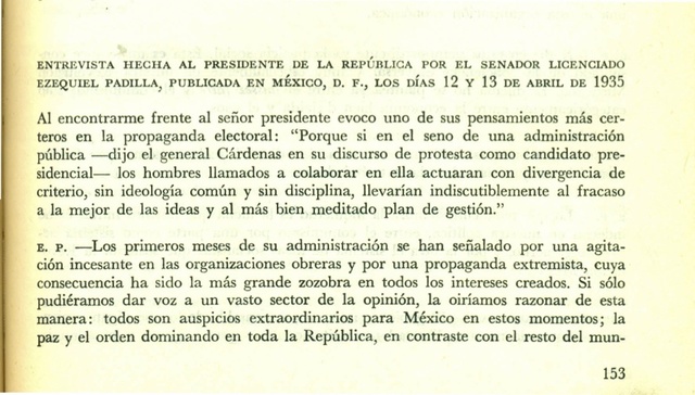 Entrevista al Presidente de la Republica por Ezequiel