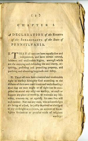 Declaration of Rights and Grievances