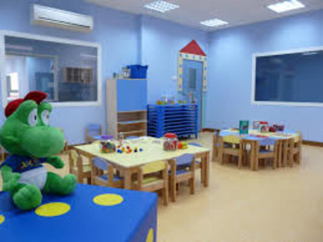 Comenze a ir a la guarderia