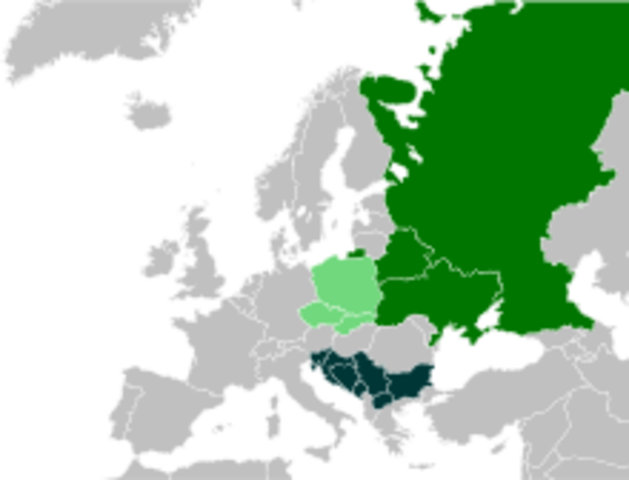 C.E.  Slavic Migrations