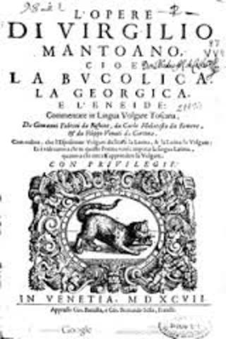 edición de la Opera de Virgilio