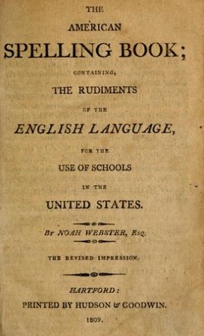 American Spelling Book Published