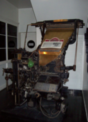 Mecanización de la tipografía