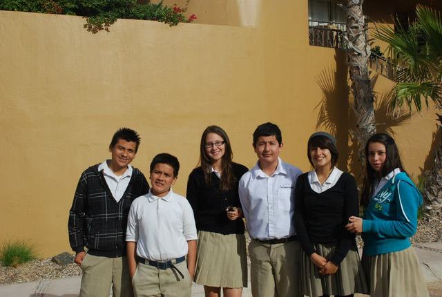Con mis compañeros de secundaria.