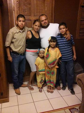 festejando cumple de mi apa