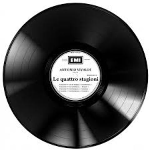 Primeros discos de vinilo
