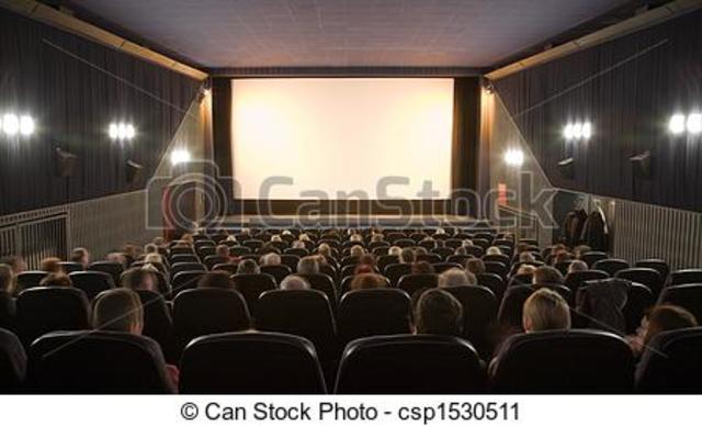 primera exhibicion de una pelicula