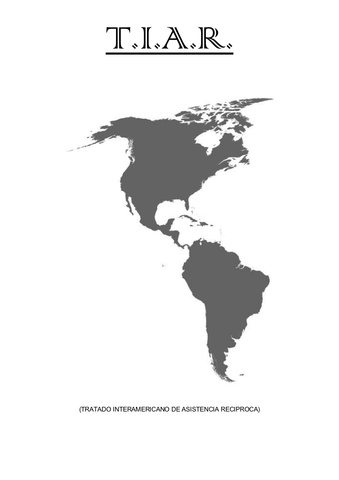 Tratado Interamericano de Asistencia Recíproca.