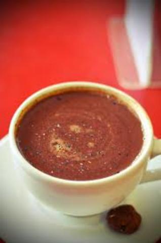 Emperor Montezuma served his guests..