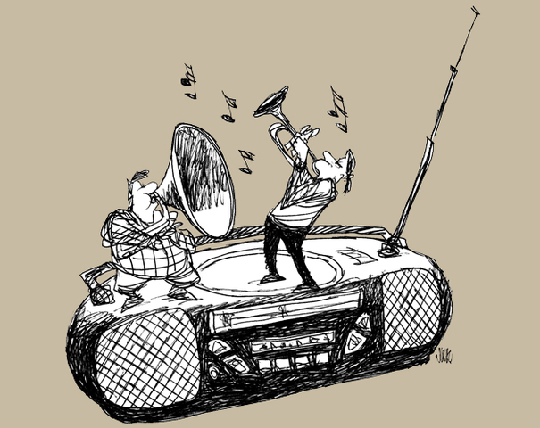 How radio stayed active