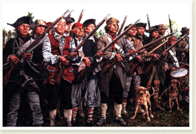 The Americn Revolution begins