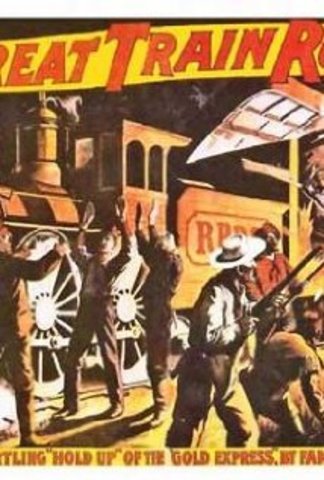 The Great Train Robbery is filmed