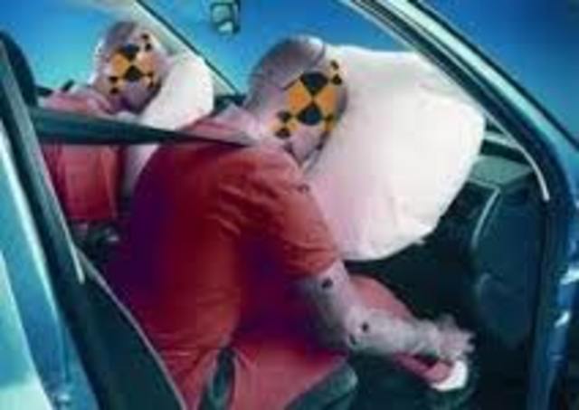 Airbags were not introduced until 1984