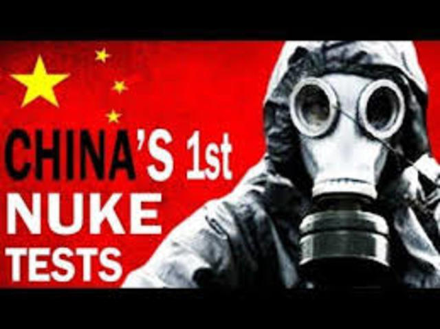 China Explodes Atomic Bomb