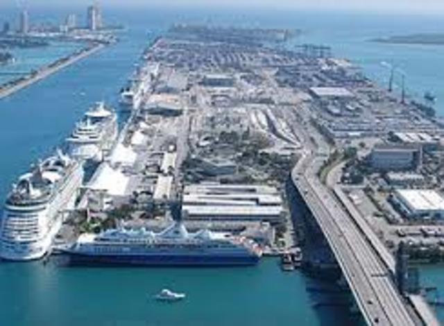 Miami port