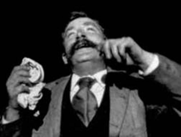 Fred Ott’s Sneeze was made in Edison’s “Black Maria”