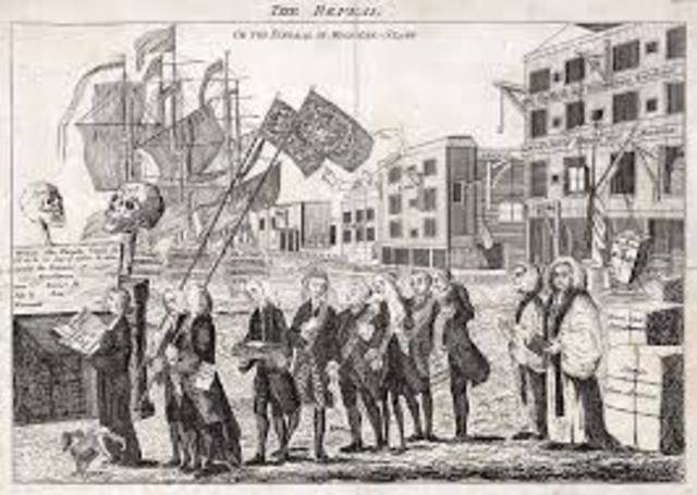 7.) Stamp Act Repealed