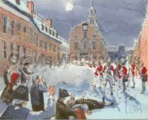 10.) Boston Massacre