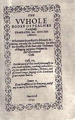 Stephen Daye hizo la primera impresión.