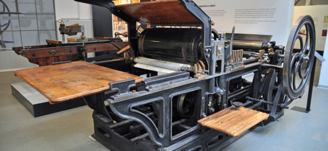 Nuevo tipo de impresión llamado litografía