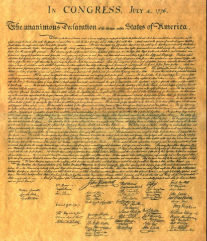 21. Declaration of Independence