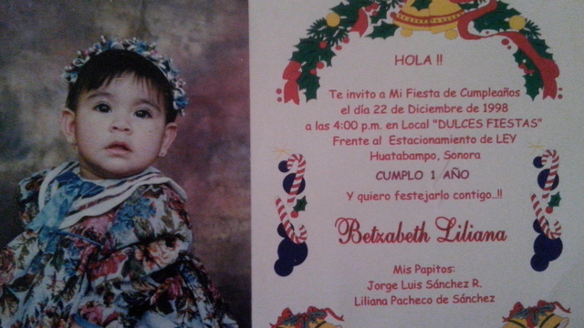 Linea del tiempo: Betzabeth Liliana Sánchez Pacheco