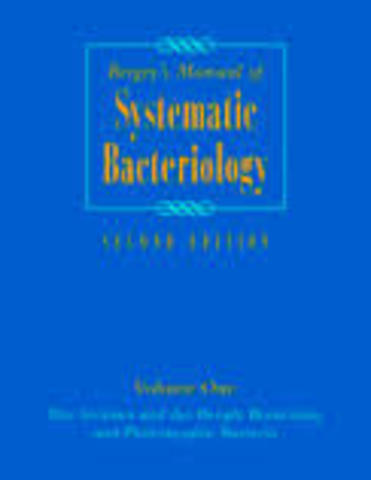 Aparece el Manual Bergey de Microbiología.