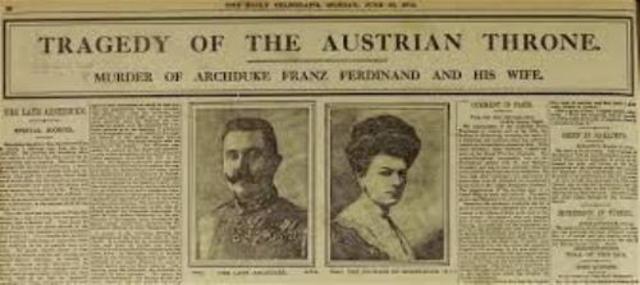Assassination of Archduke Franz Ferdinand