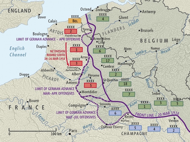 Germany Launches the Spring Offensive