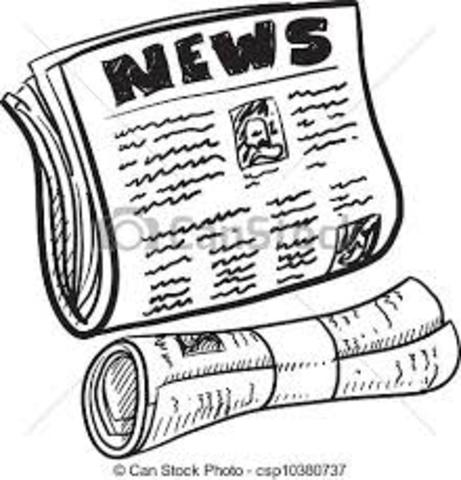 El primer periódico