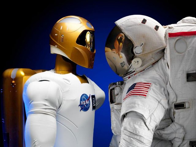 Robot humanoide utilitzat com astronauta