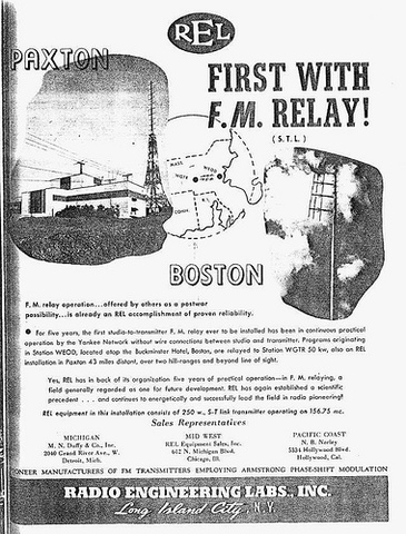 First FM radio station