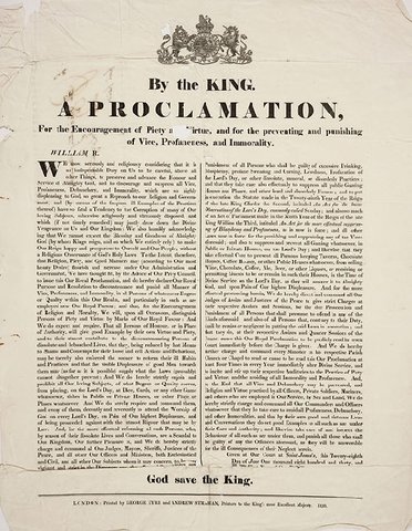 Proclamation Act
