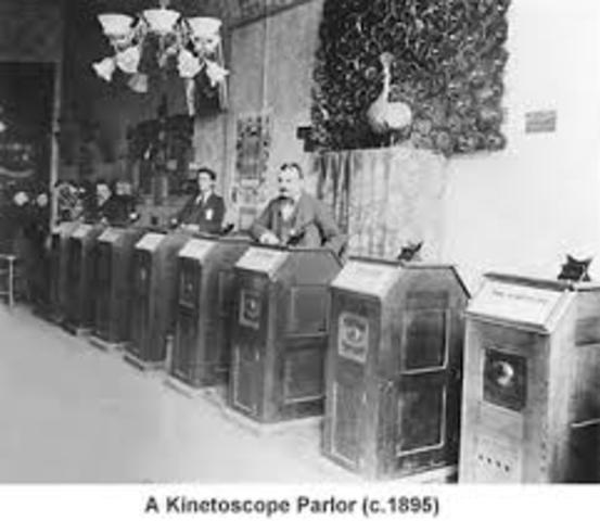 First kinetoscope parlor