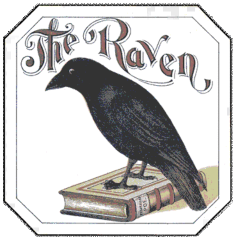 He publishes "The Raven"