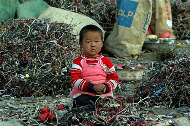 E-waste in Guiyu, China